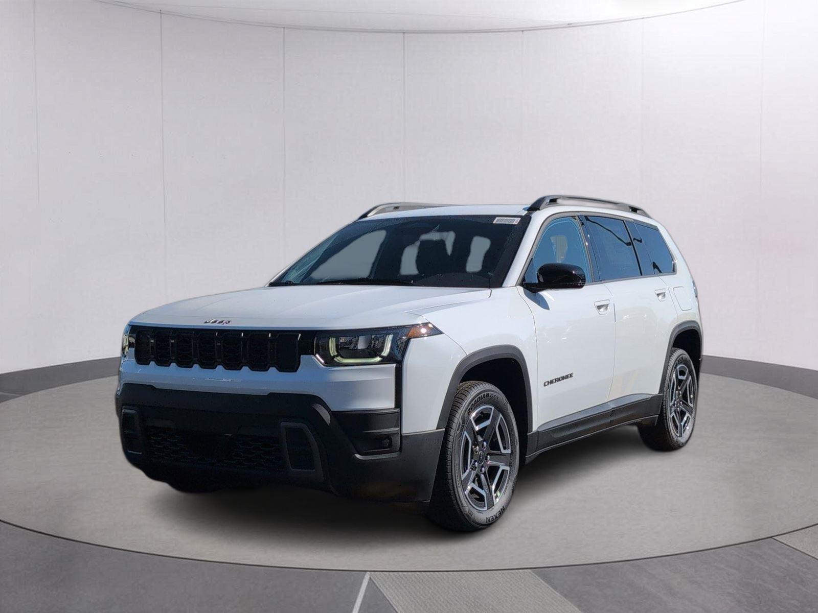 Bright White Clearcoat 2026 Jeep Cherokee SUV / Crossover Four-Wheel Drive Automatic