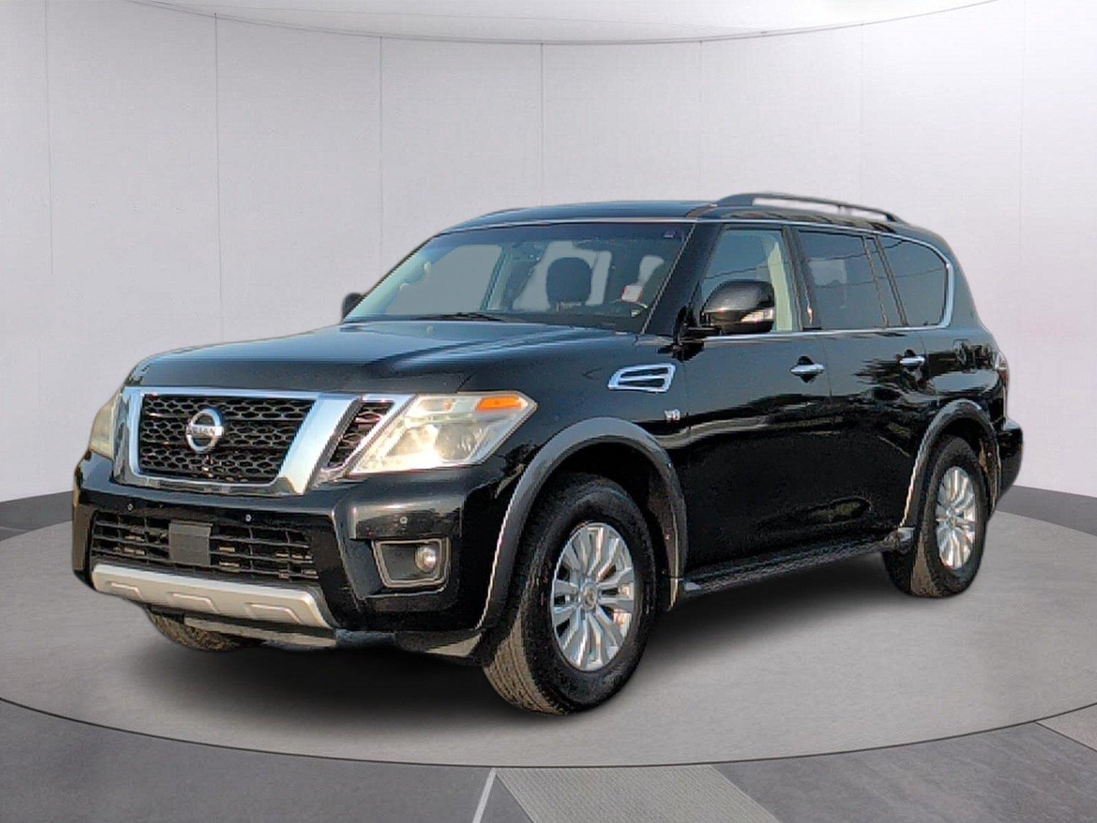Super Black 2017 Nissan Armada SUV / Crossover 4X2 Automatic