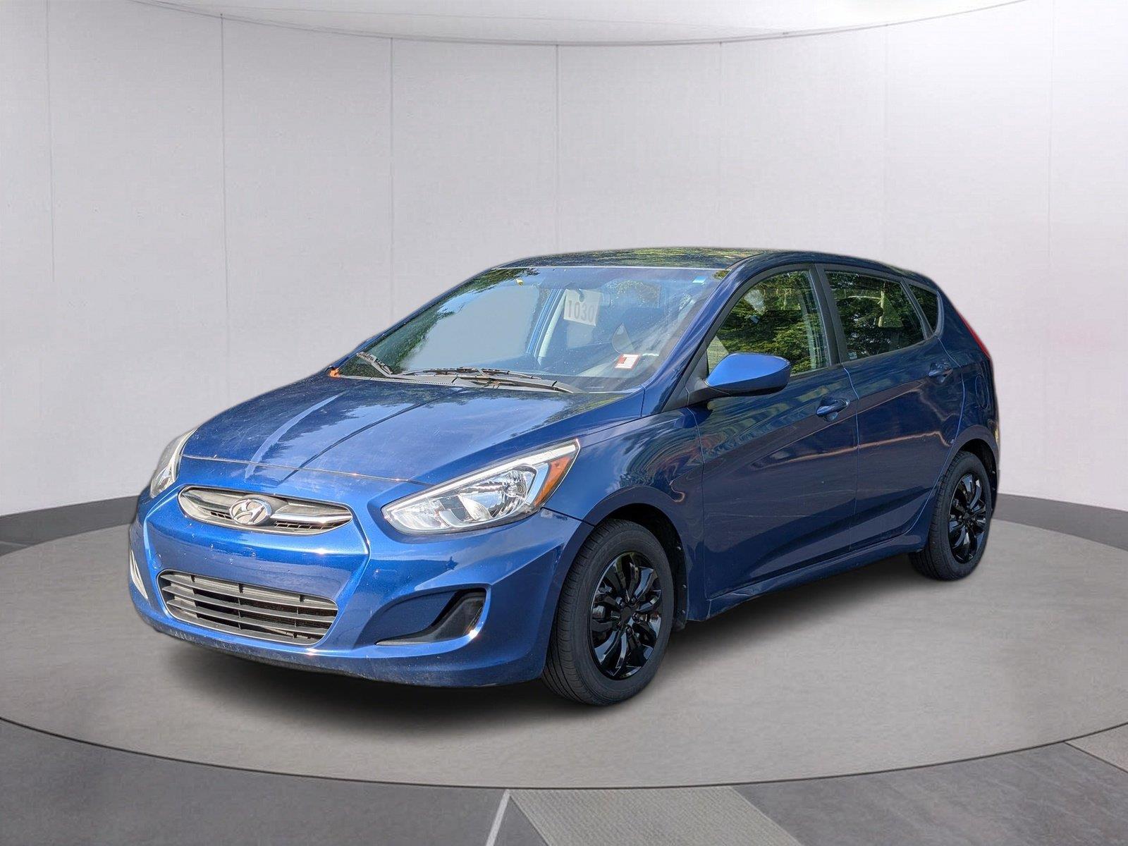 Pacific Blue Pearl 2017 Hyundai Accent Hatchback Front-Wheel Drive Automatic