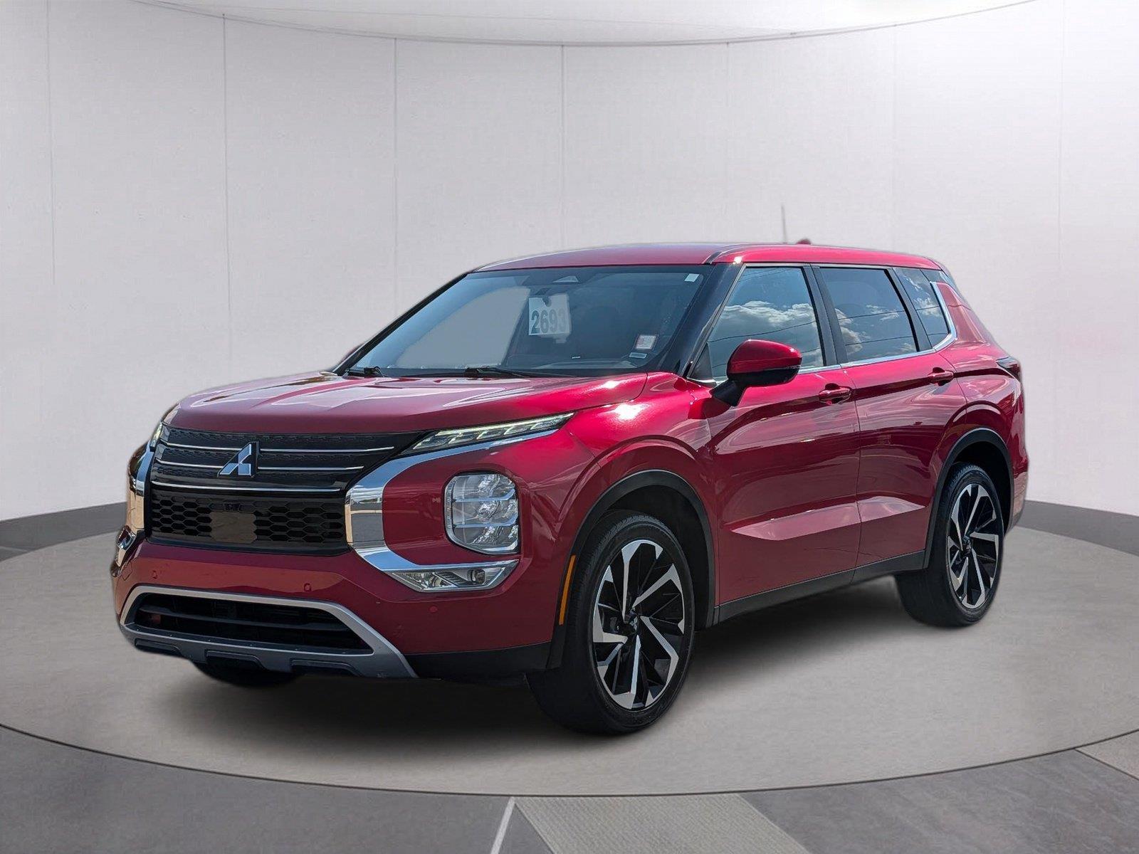 Red Diamond 2024 Mitsubishi Outlander SUV / Crossover Front-Wheel Drive Continuously Variable Transmission