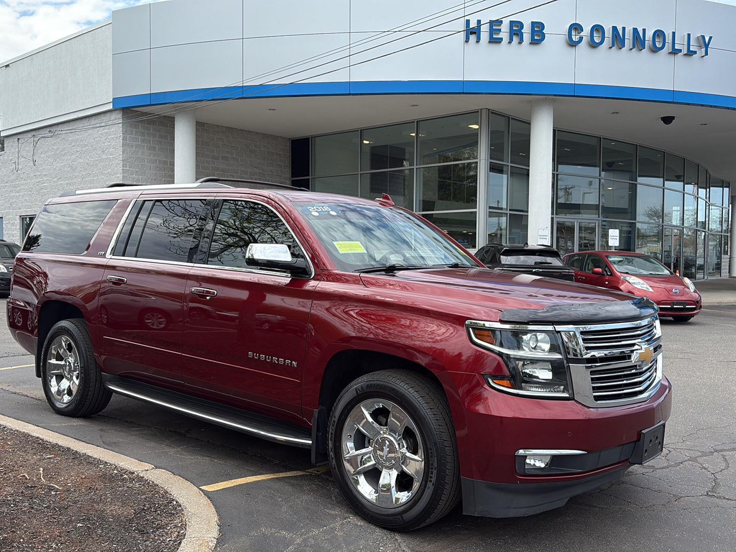 Siren Red Tintcoat 2016 Chevrolet Suburban 1500 LTZ 4WD SUV / Crossover Four-Wheel Drive 6-Speed Automatic