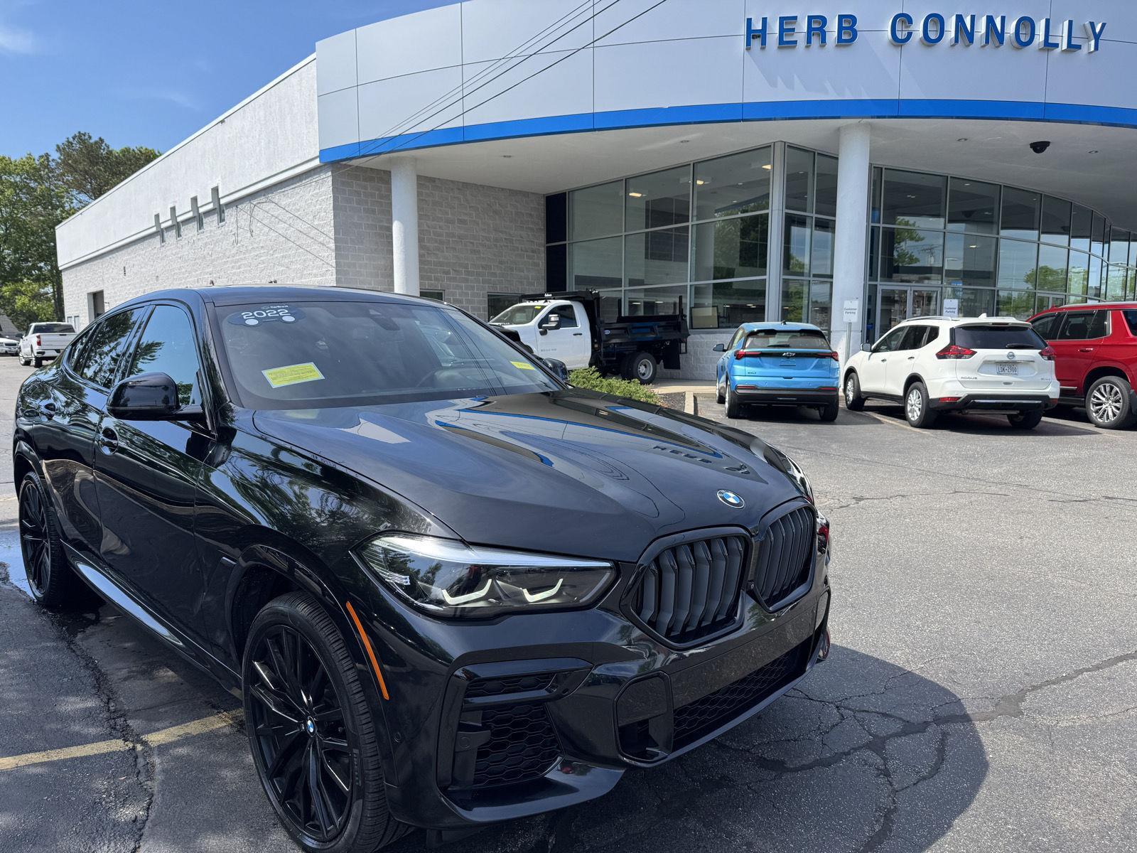 Black Sapphire Metallic 2022 BMW X6 M50i AWD SUV / Crossover All-Wheel Drive Automatic