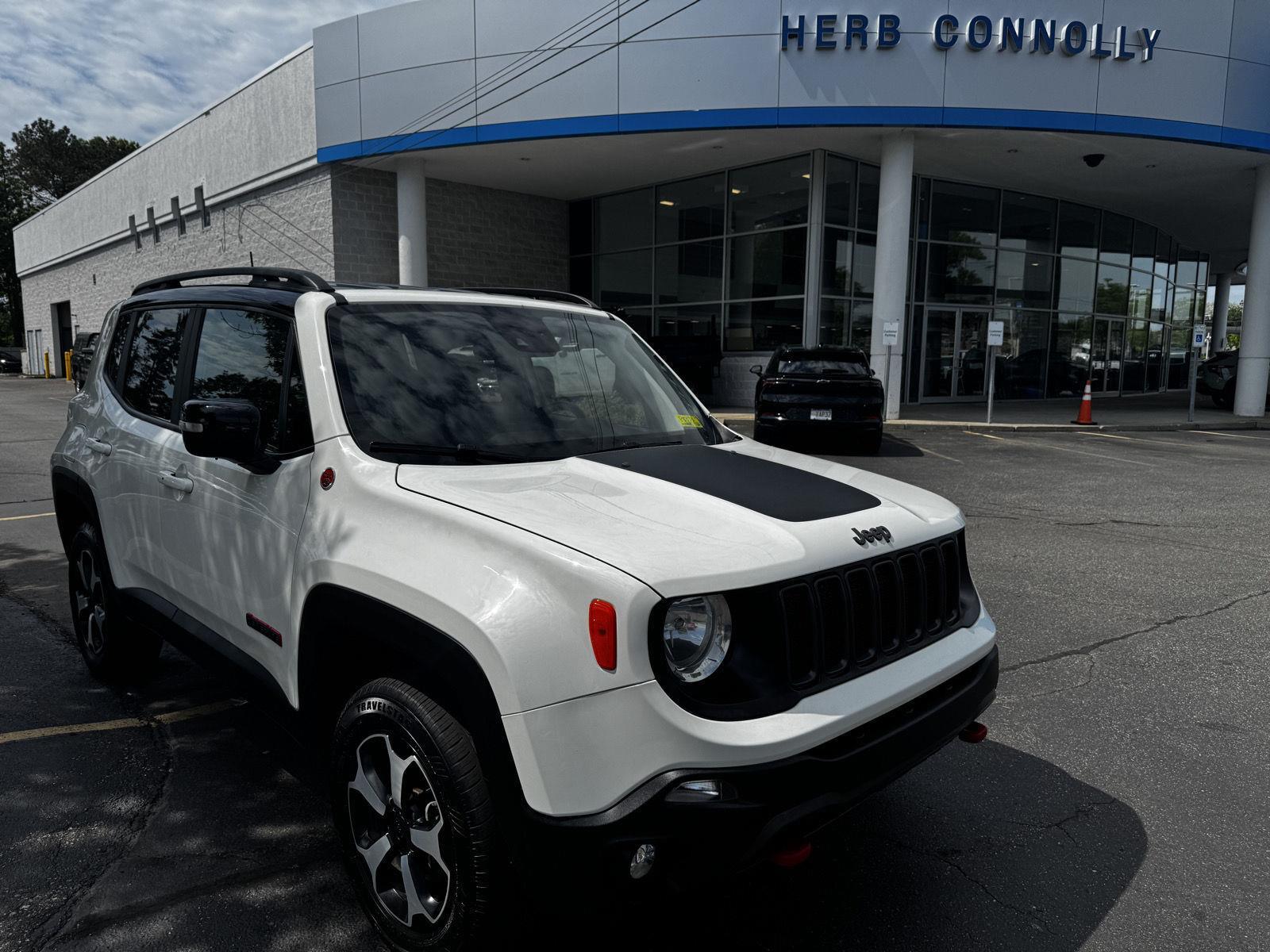 White 2022 Jeep Renegade SUV / Crossover Four-Wheel Drive