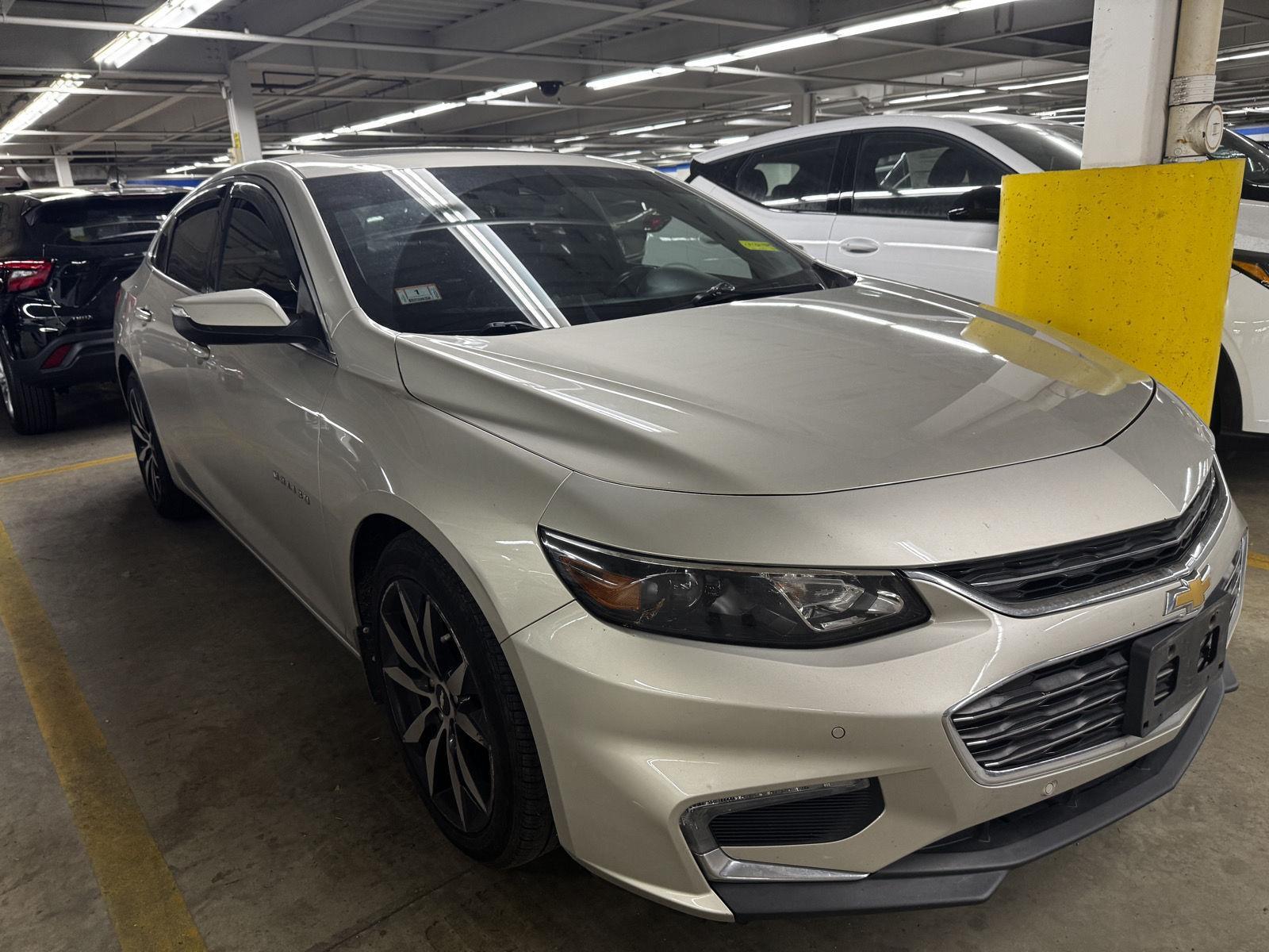 Champagne Silver Metallic 2016 Chevrolet Malibu 1LT FWD Sedan Front-Wheel Drive 6-Speed Automatic