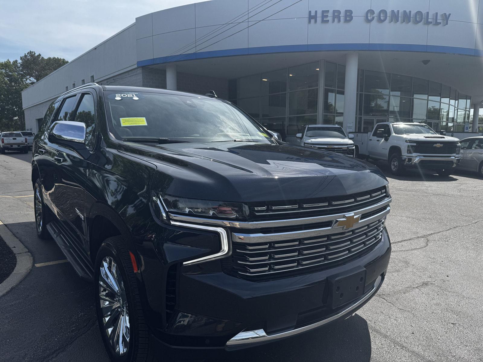 Midnight Blue Metallic 2021 Chevrolet Tahoe SUV / Crossover Four-Wheel Drive 
