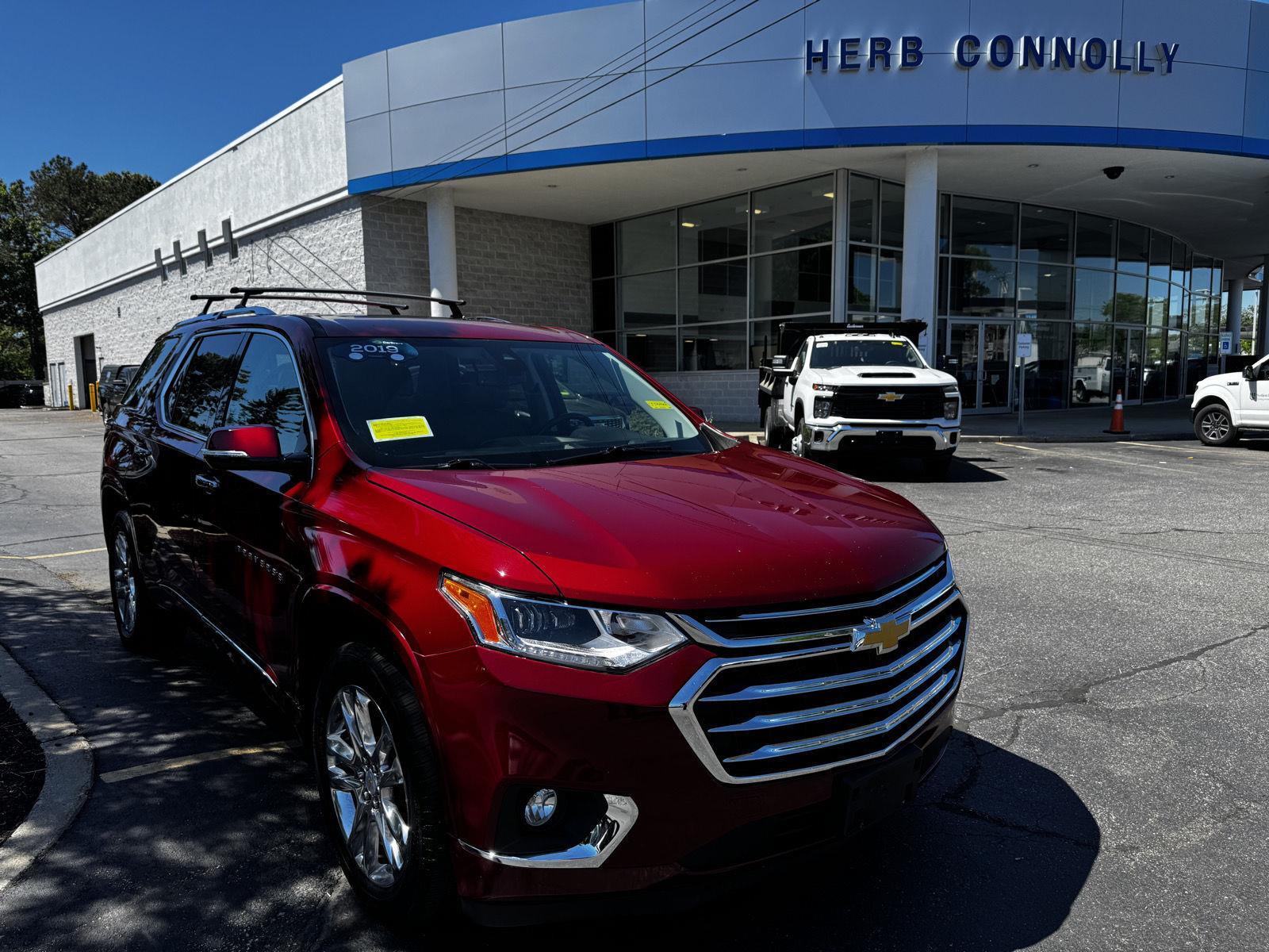 Cajun Red Tintcoat 2019 Chevrolet Traverse SUV / Crossover Four-Wheel Drive 9-Speed Automatic