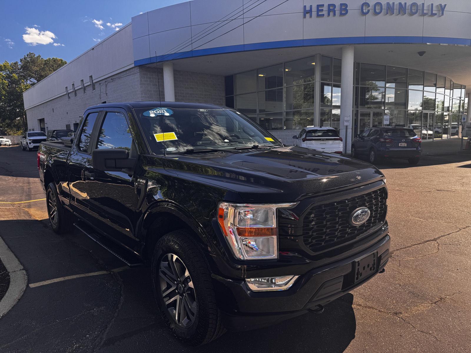 Agate Black 2021 Ford F-150 Pickup Truck Four-Wheel Drive Automatic