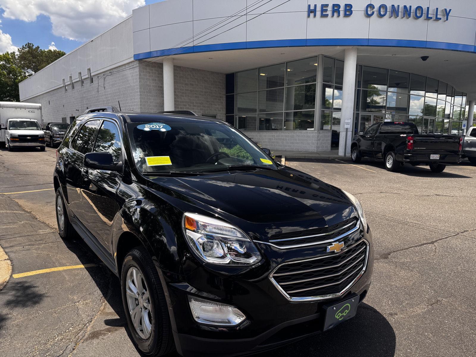 Black 2017 Chevrolet Equinox LT AWD SUV / Crossover All-Wheel Drive 6-Speed Automatic Overdrive