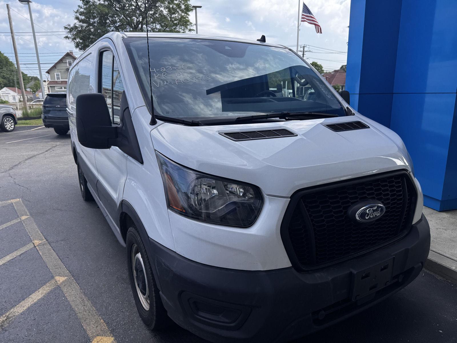 Agate Black 2023 Ford Transit Cargo Van Rear-Wheel Drive Automatic