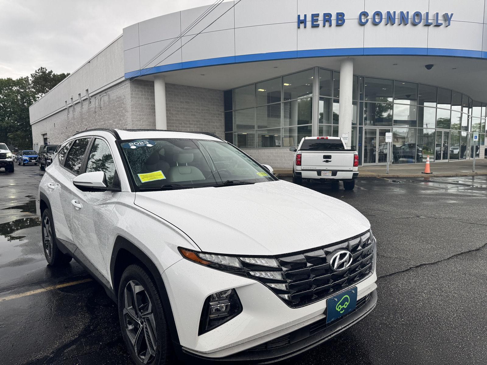 Serenity White Pearl 2023 Hyundai Tucson SUV / Crossover All-Wheel Drive Automatic