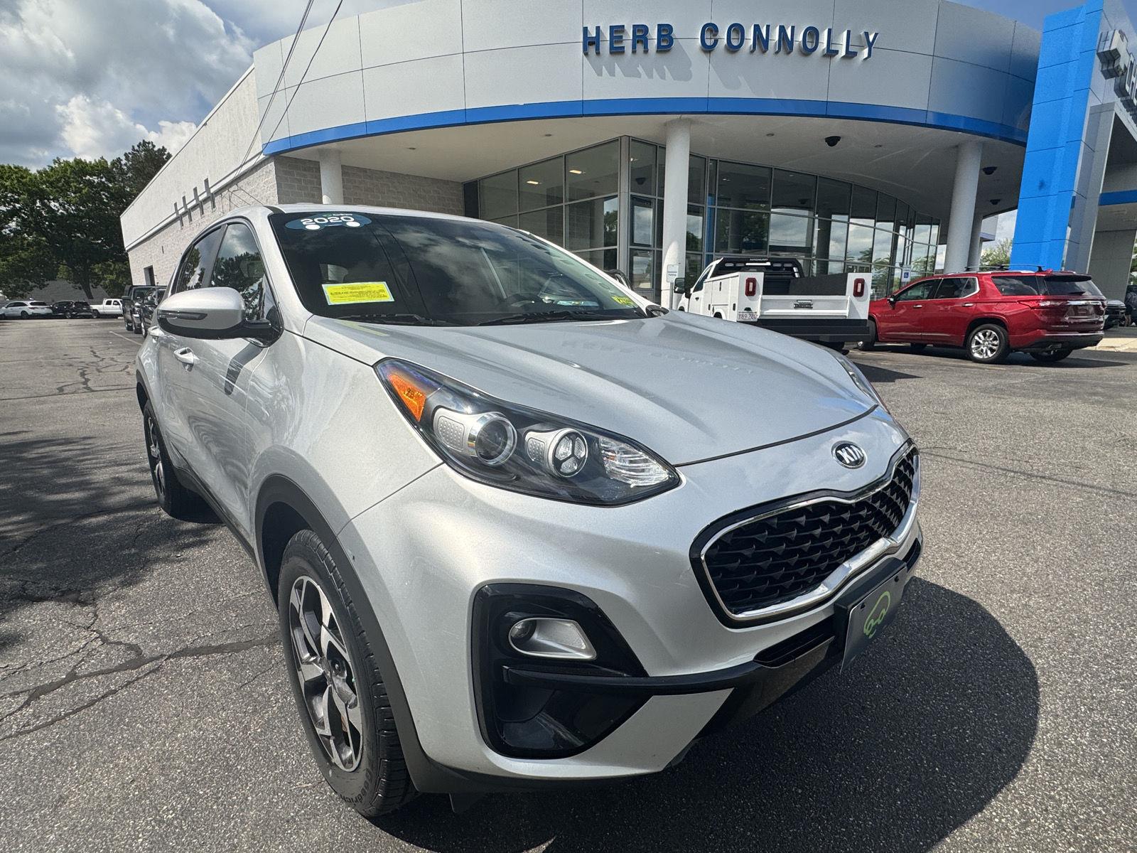 Sparkling Silver 2020 Kia Sportage SUV / Crossover All-Wheel Drive 6-Speed Automatic