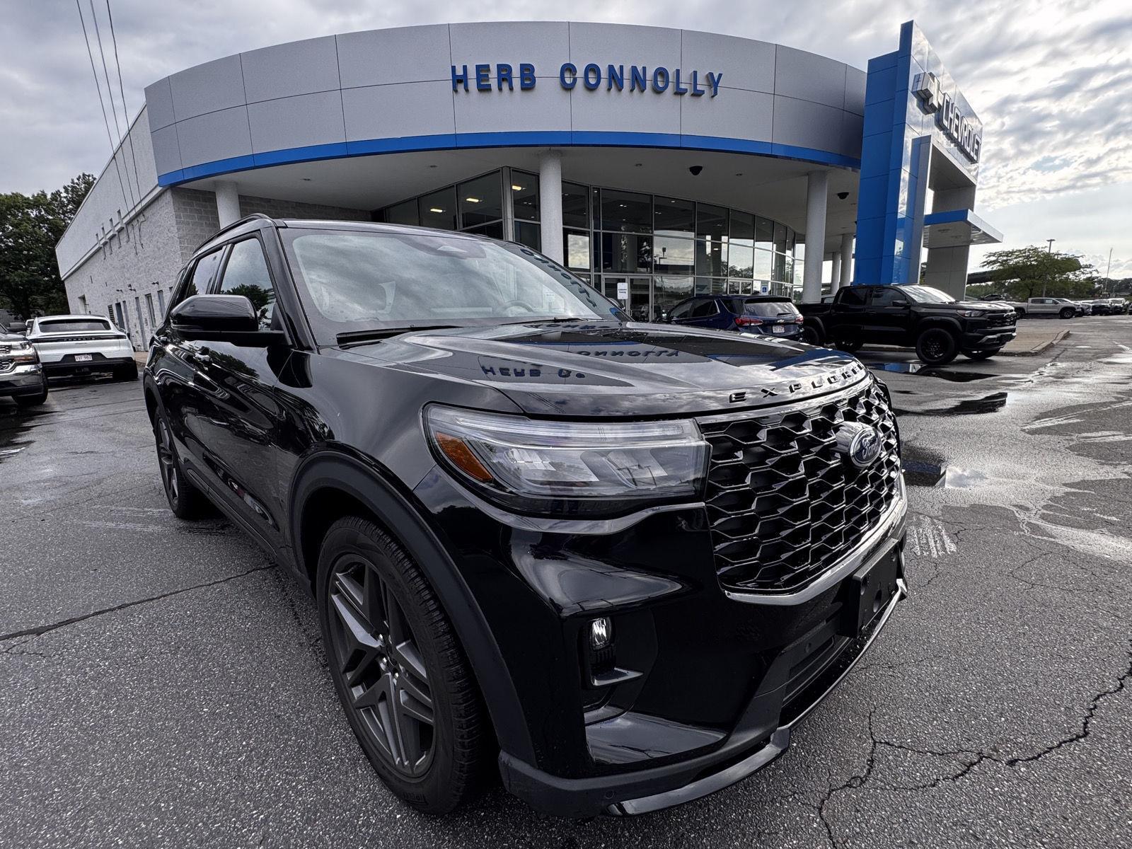 Agate Black 2025 Ford Explorer SUV / Crossover All-Wheel Drive Automatic