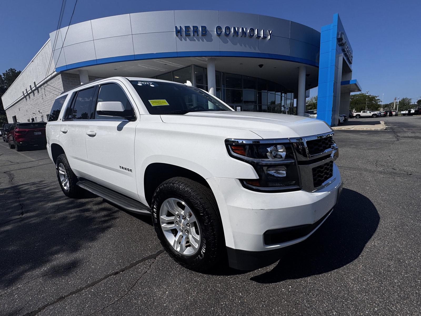 Summit White 2017 Chevrolet Tahoe SUV / Crossover Four-Wheel Drive