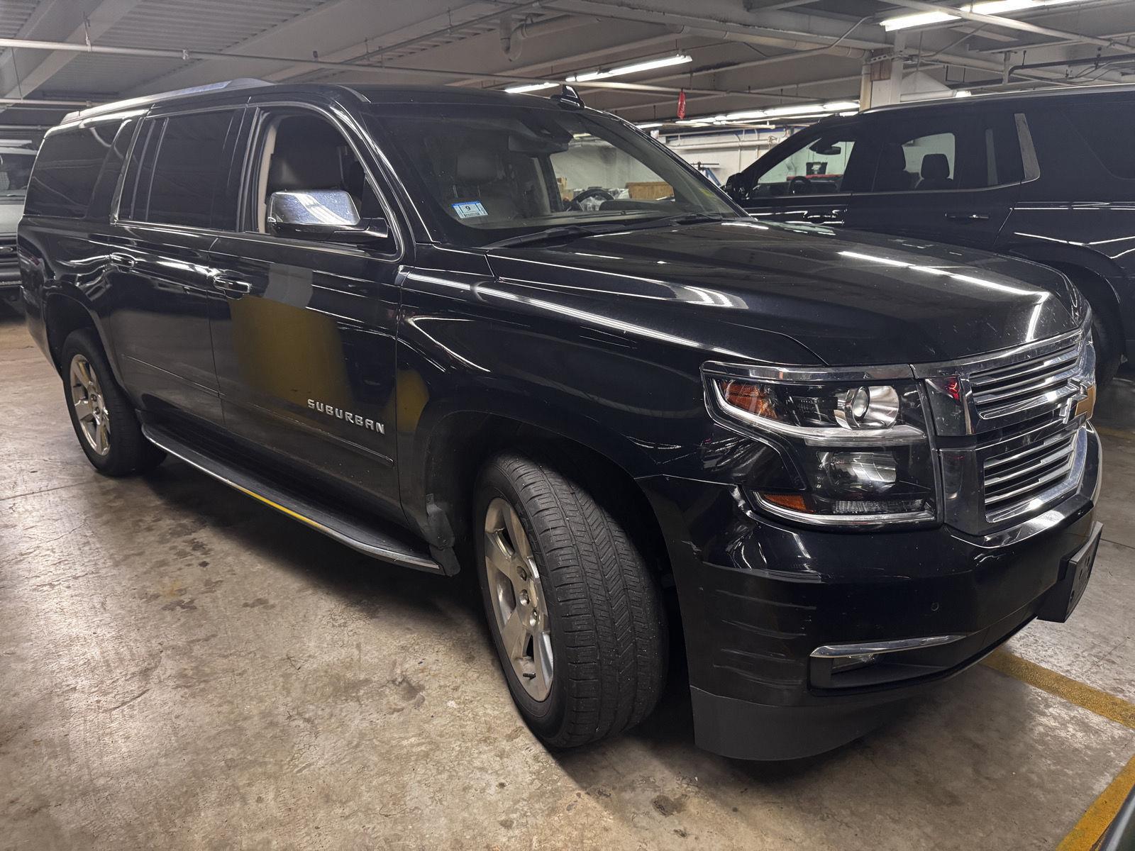 Black 2020 Chevrolet Suburban SUV / Crossover Four-Wheel Drive 6-Speed Automatic
