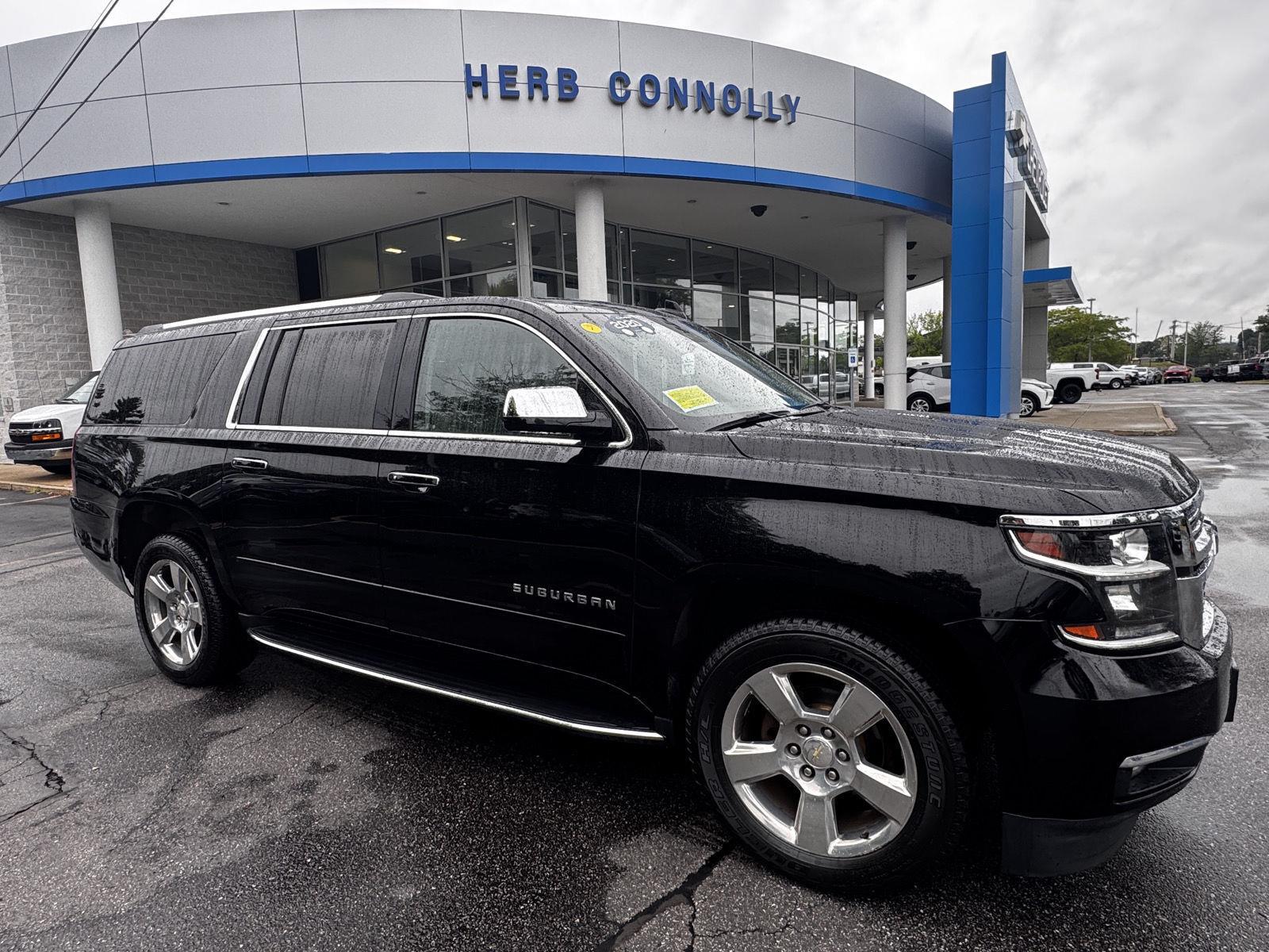Black 2020 Chevrolet Suburban SUV / Crossover Four-Wheel Drive 6-Speed Automatic