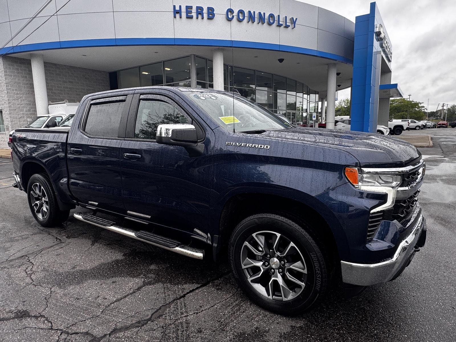 Northsky Blue Metallic 2023 Chevrolet Silverado 1500 Pickup Truck Four-Wheel Drive Automatic