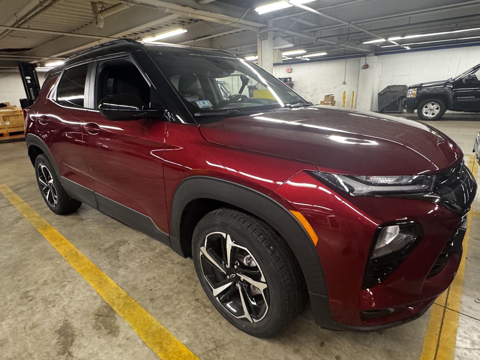 Red (Crimson Metallic) 2023 Chevrolet Trailblazer SUV / Crossover Front-Wheel Drive Continuously Variable Transmission