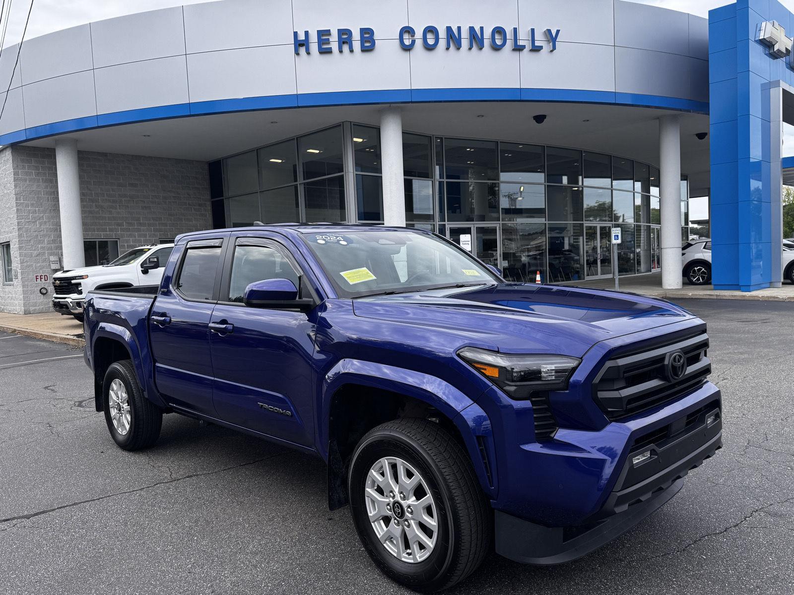Blue Crush Metallic 2024 Toyota Tacoma Pickup Truck Four-Wheel Drive 8-Speed Automatic