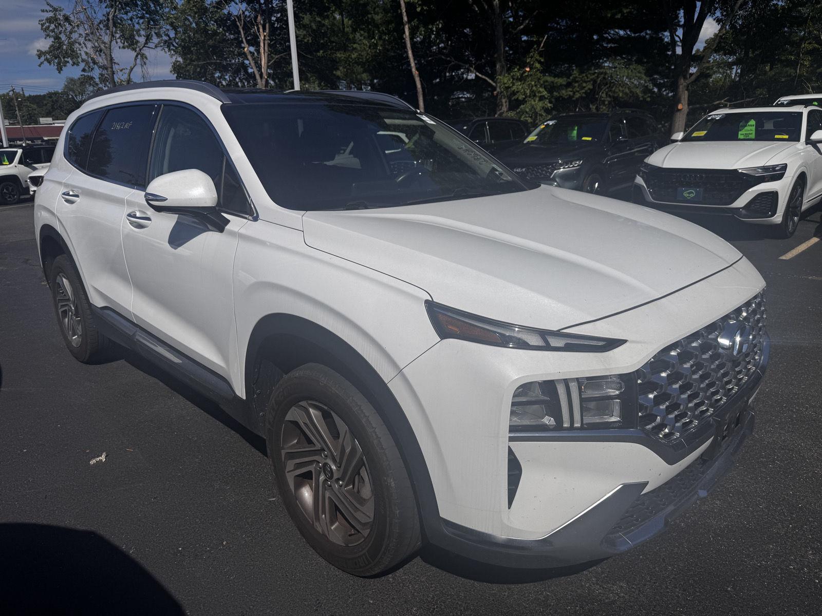 Serenity White Pearl 2023 Hyundai Santa Fe SUV / Crossover All-Wheel Drive Automatic