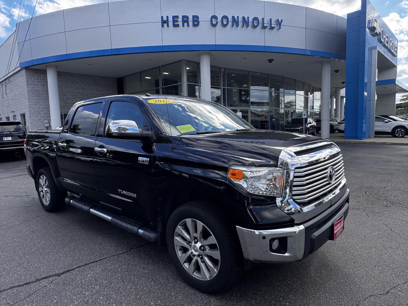 Attitude Black Metallic 2015 Toyota Tundra Pickup Truck Four-Wheel Drive Automatic
