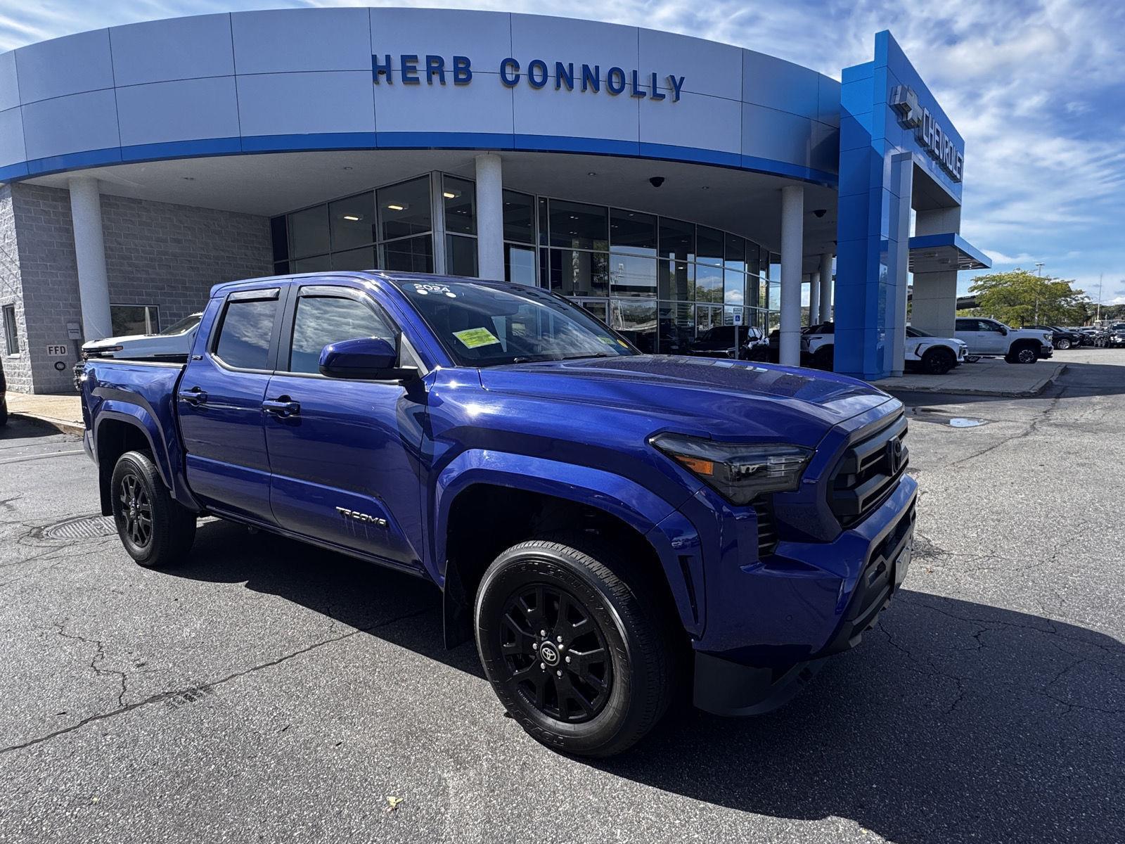 Blue Crush Metallic 2024 Toyota Tacoma Pickup Truck Four-Wheel Drive 8-Speed Automatic