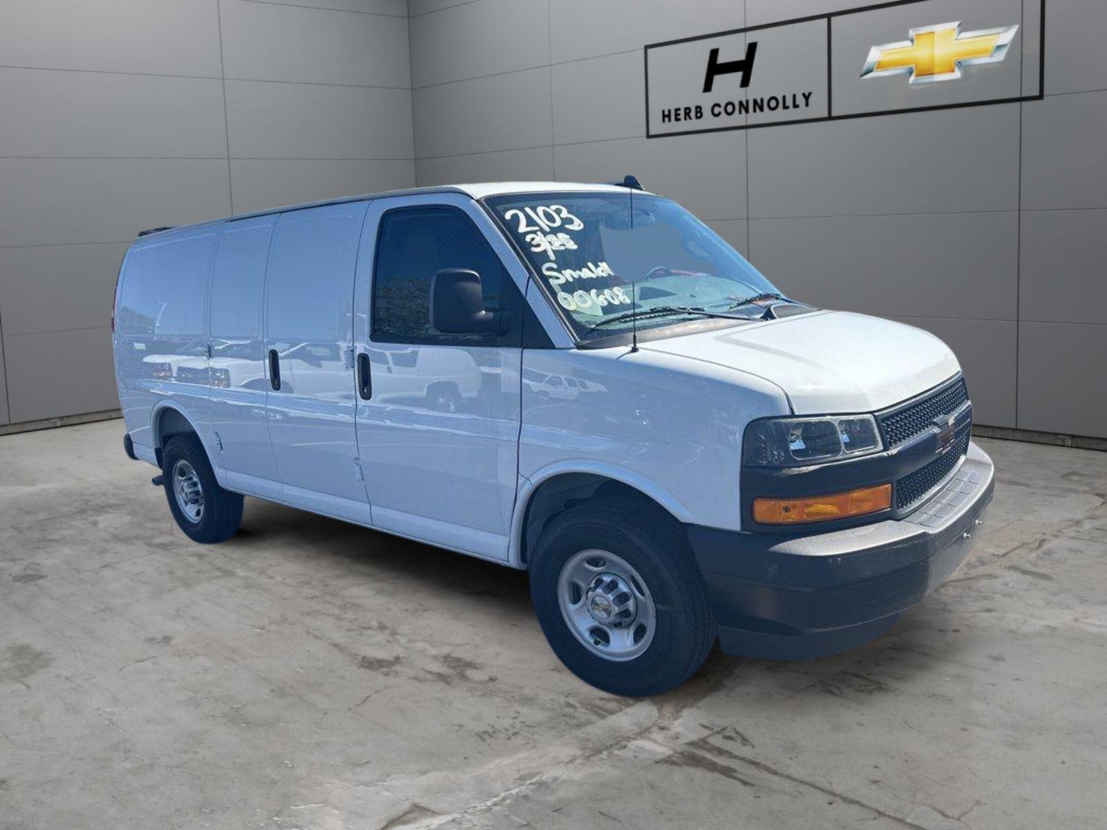 Summit White 2025 Chevrolet Express Cargo 2500 RWD Van Rear-Wheel Drive 8-Speed Automatic