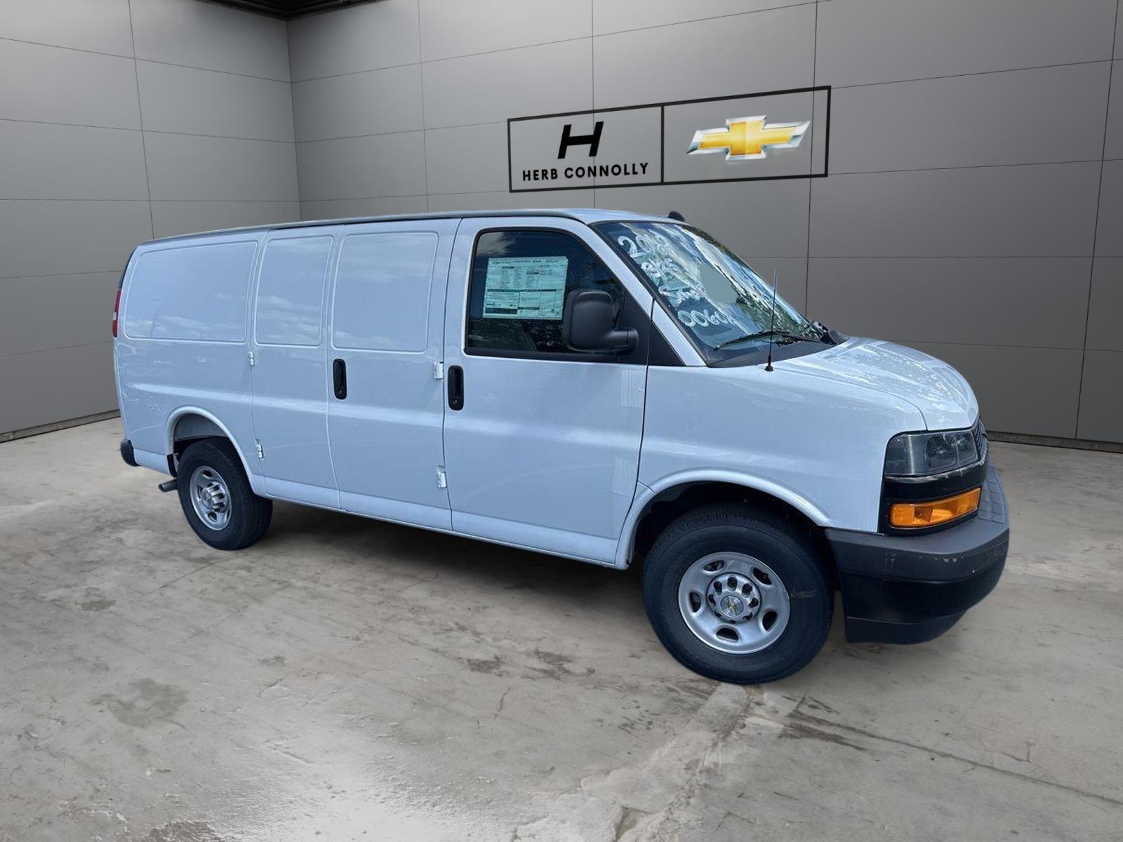 Summit White 2025 Chevrolet Express Cargo 2500 RWD Van Rear-Wheel Drive 8-Speed Automatic