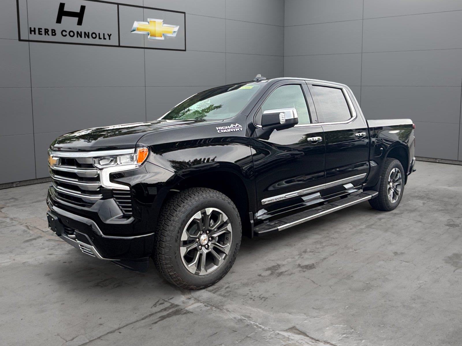 Black 2026 Chevrolet Silverado 1500 Pickup Truck Four-Wheel Drive Automatic