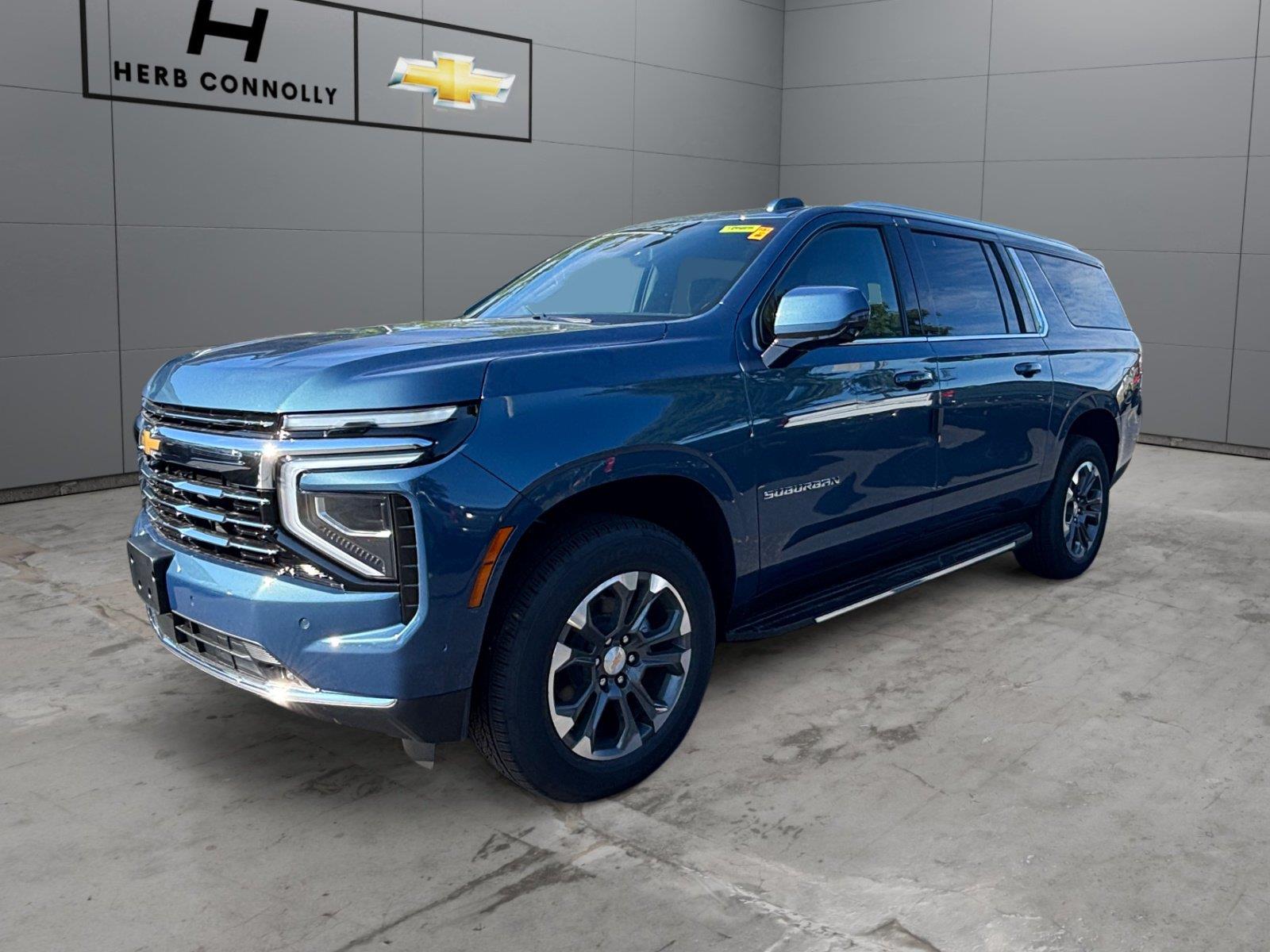 Lakeshore Blue Metallic 2026 Chevrolet Suburban SUV / Crossover Four-Wheel Drive Automatic