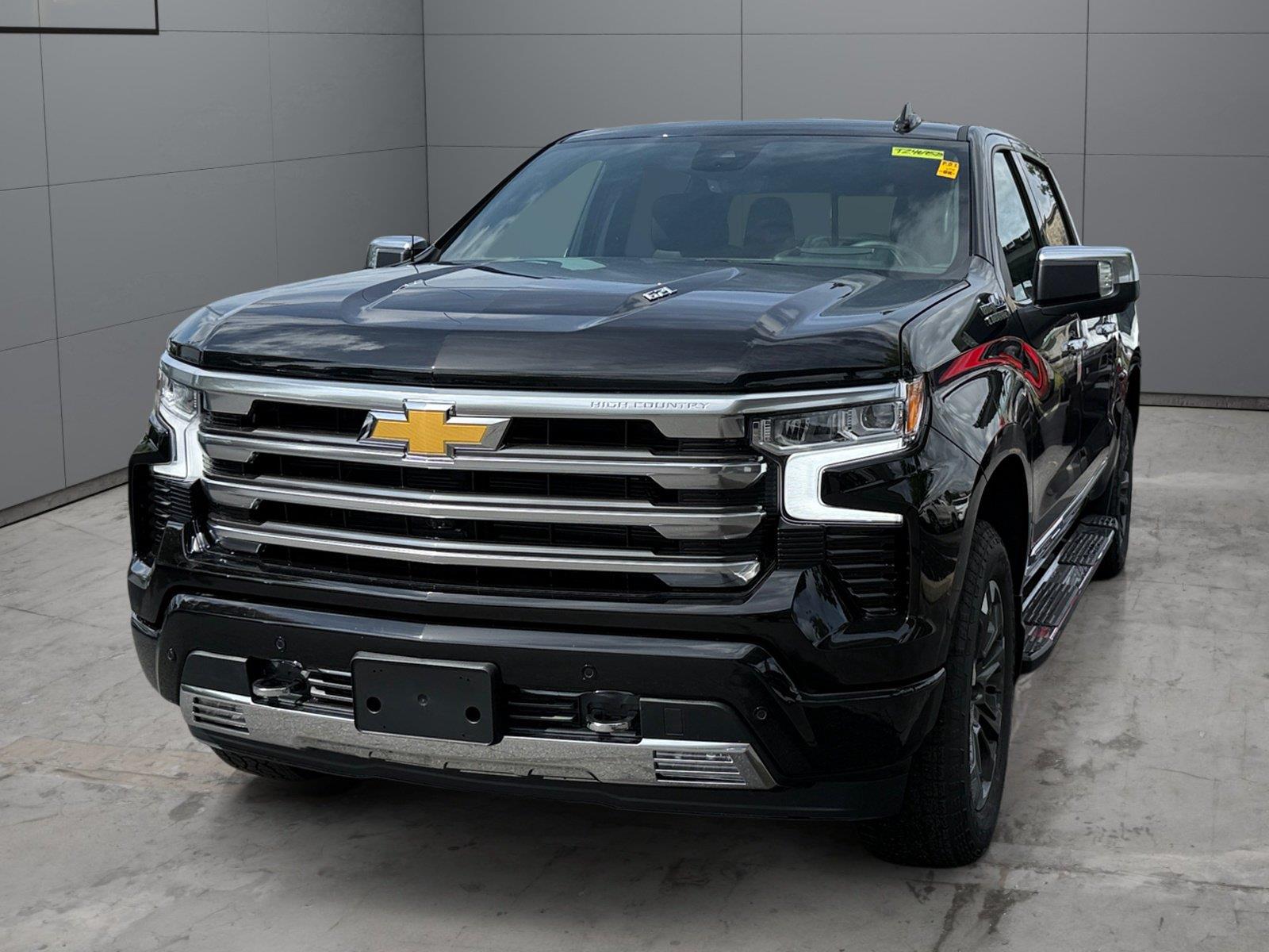 Black 2026 Chevrolet Silverado 1500 Pickup Truck Four-Wheel Drive Automatic