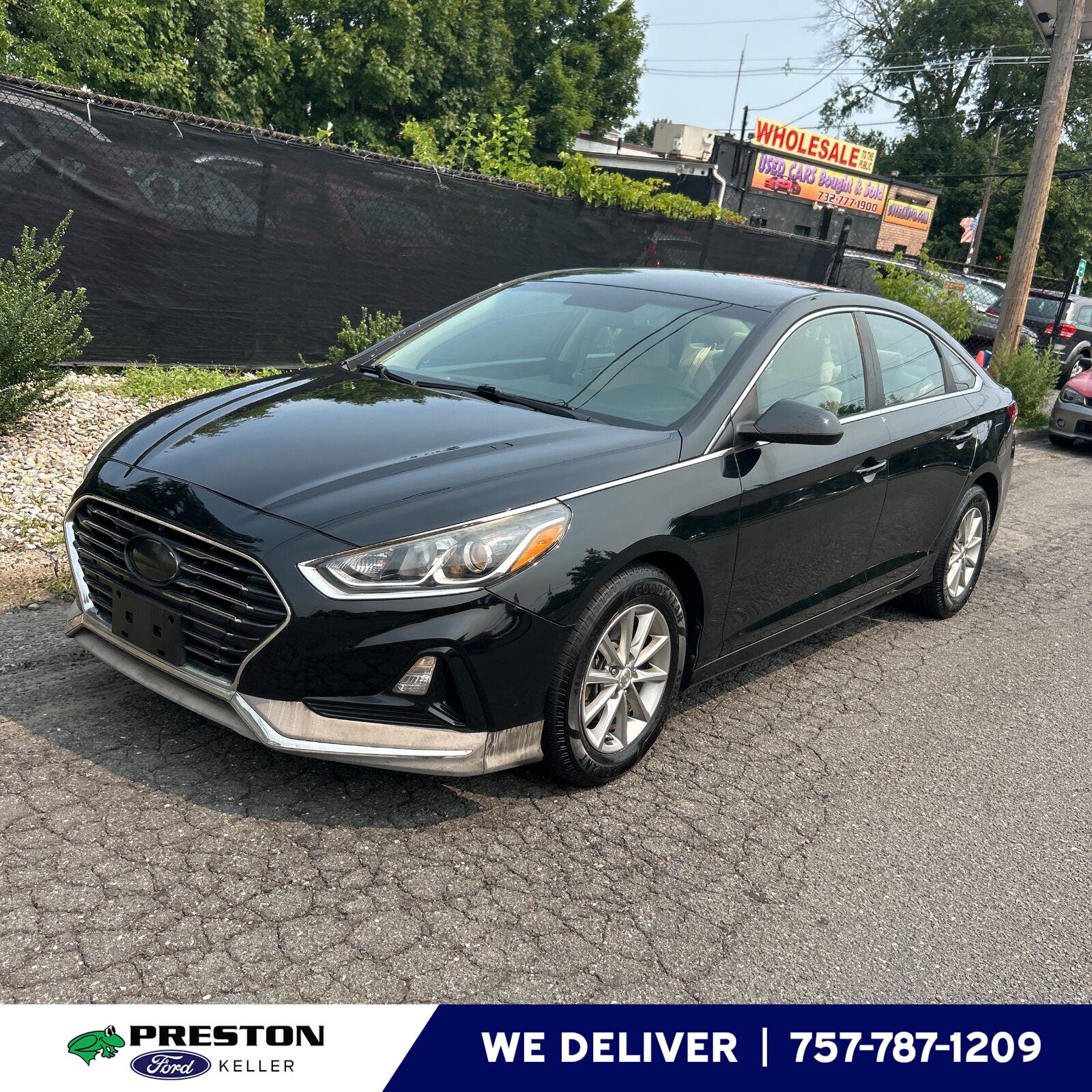 Phantom Black 2018 Hyundai Sonata Sedan Front-Wheel Drive Automatic