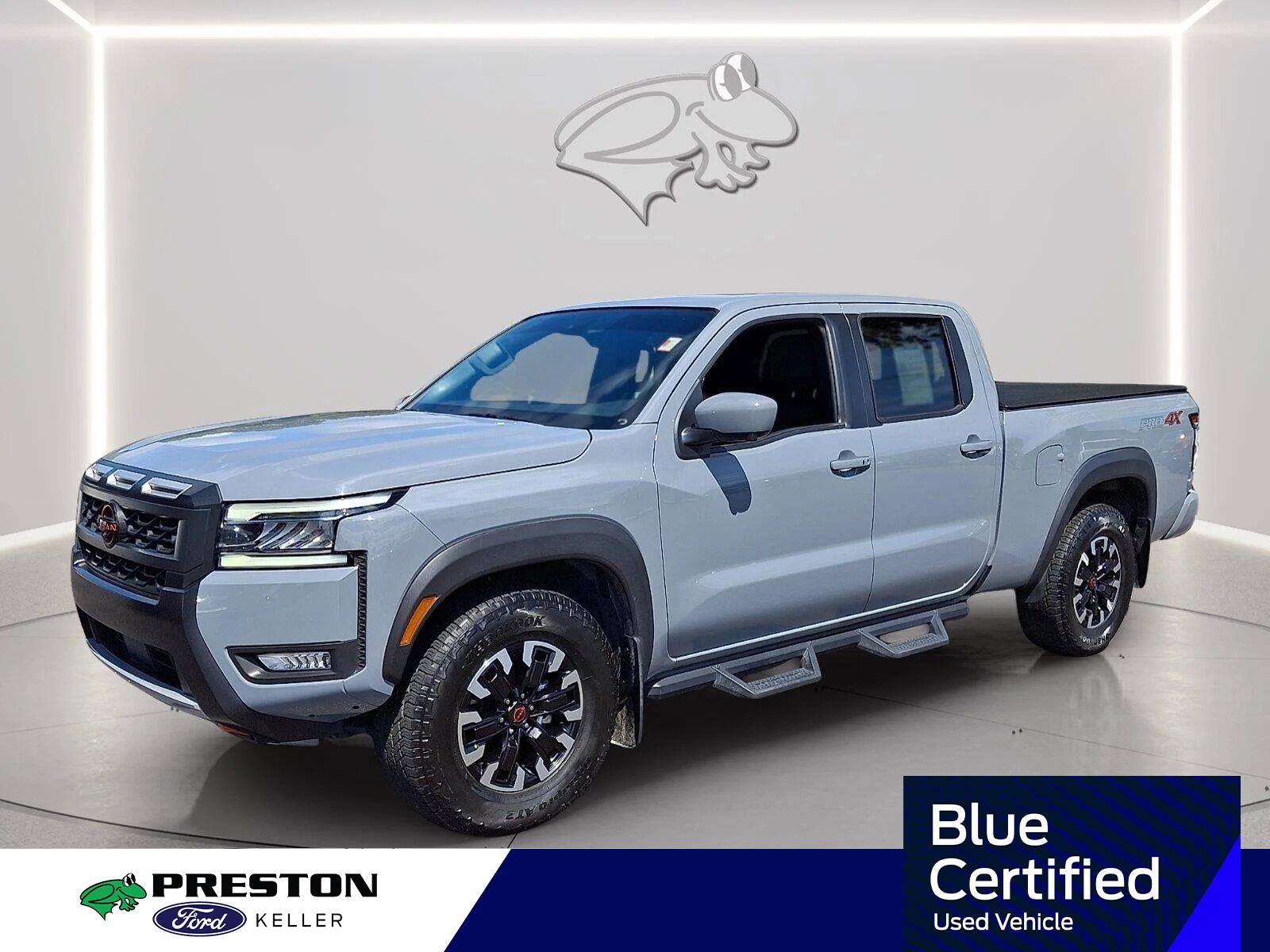 Boulder Gray Pearl 2025 Nissan Frontier Pickup Truck Four-Wheel Drive Automatic
