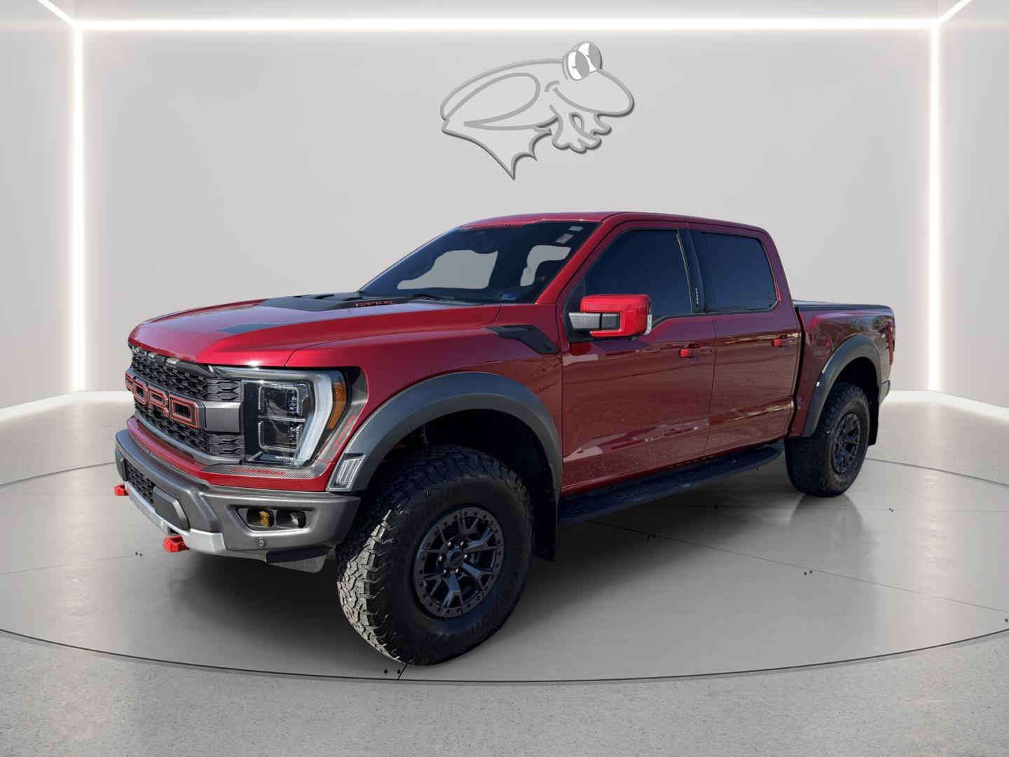 Rapid Red Metallic Tinted Clearcoat 2022 Ford F-150 Raptor SuperCrew 4WD Pickup Truck Four-Wheel Drive Automatic