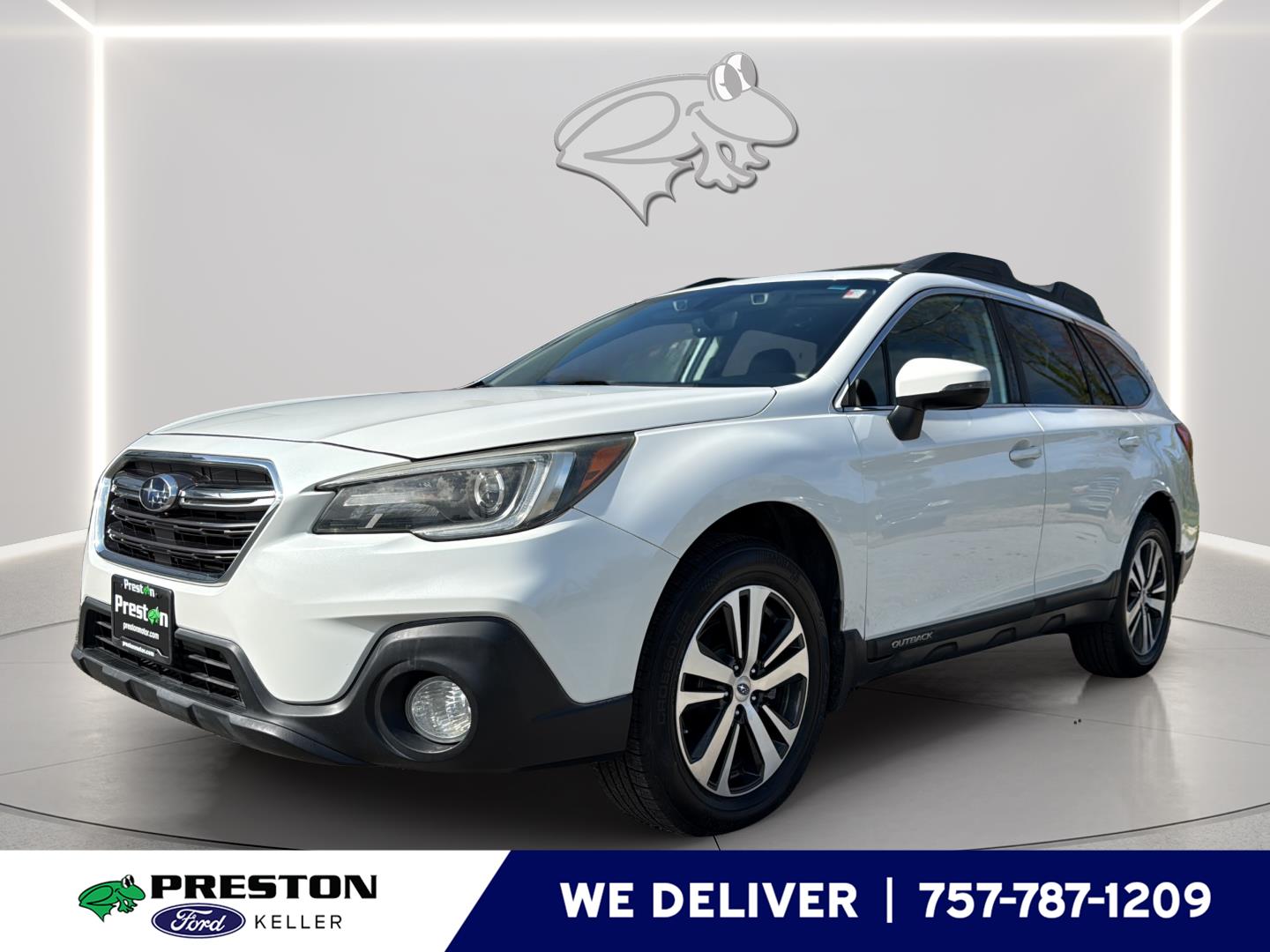 Crystal White Pearl 2019 Subaru Outback 3.6R Limited AWD Wagon All-Wheel Drive Continuously Variable Transmission