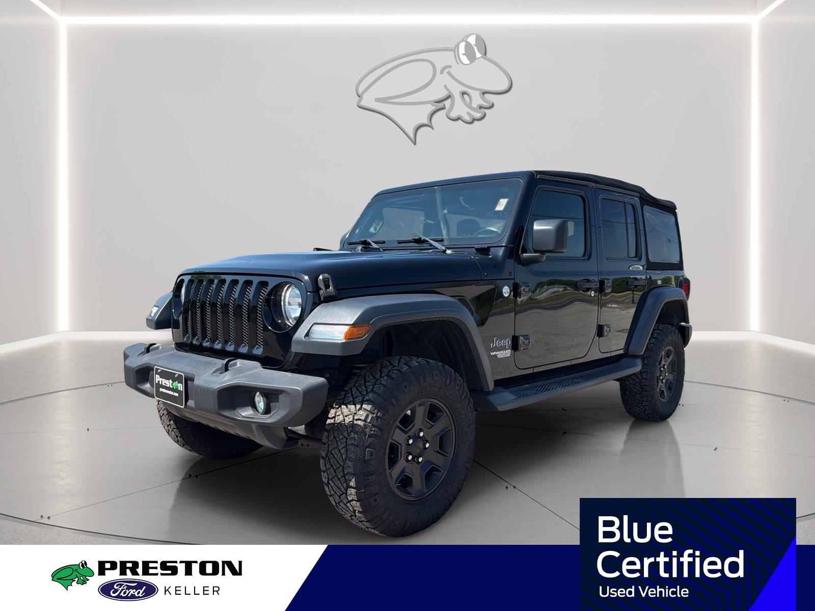 Black Clearcoat 2018 Jeep Wrangler SUV / Crossover Four-Wheel Drive 8-Speed Automatic