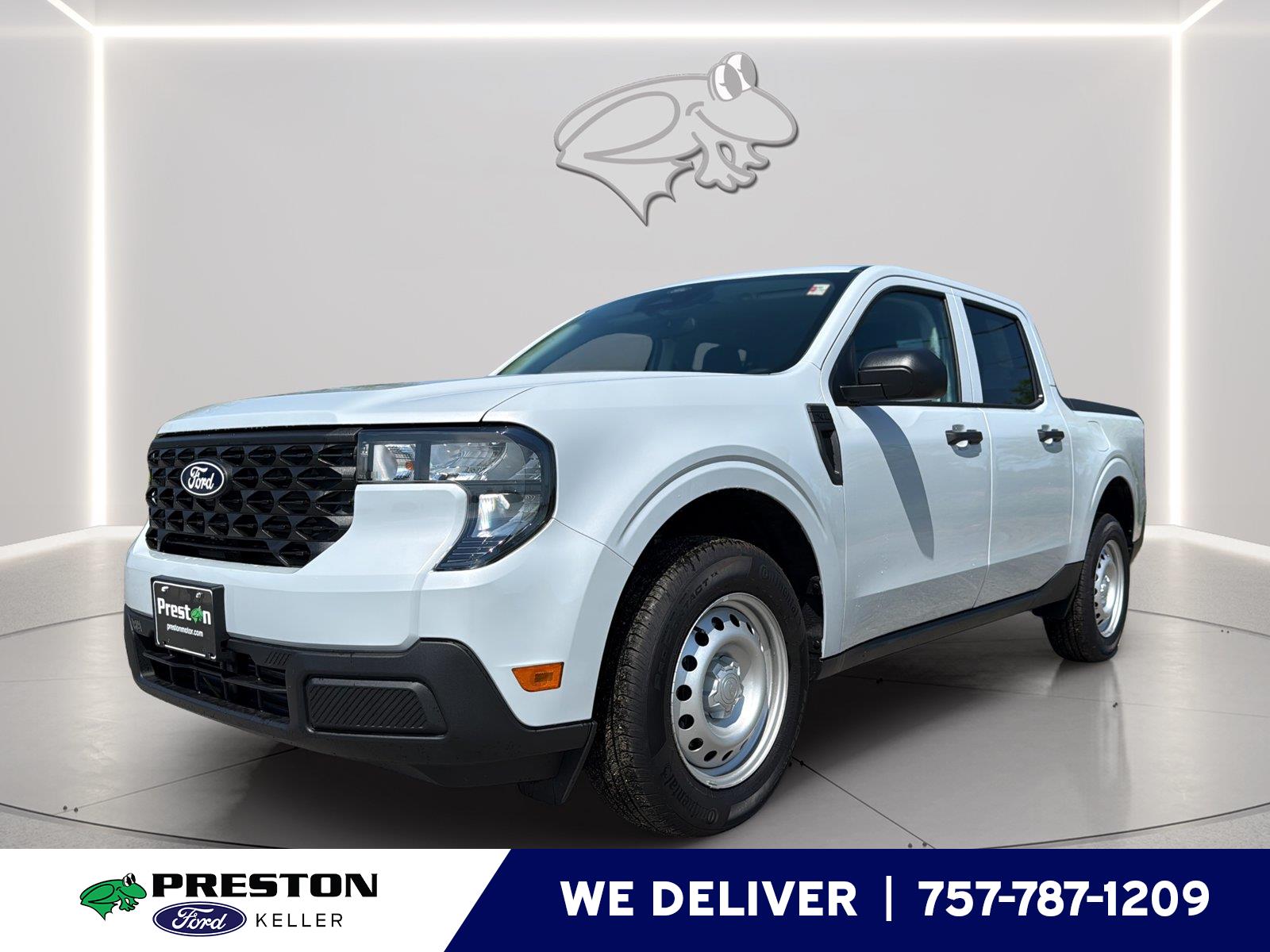 Space White 2026 Ford Maverick Pickup Truck All-Wheel Drive 8-Speed Automatic