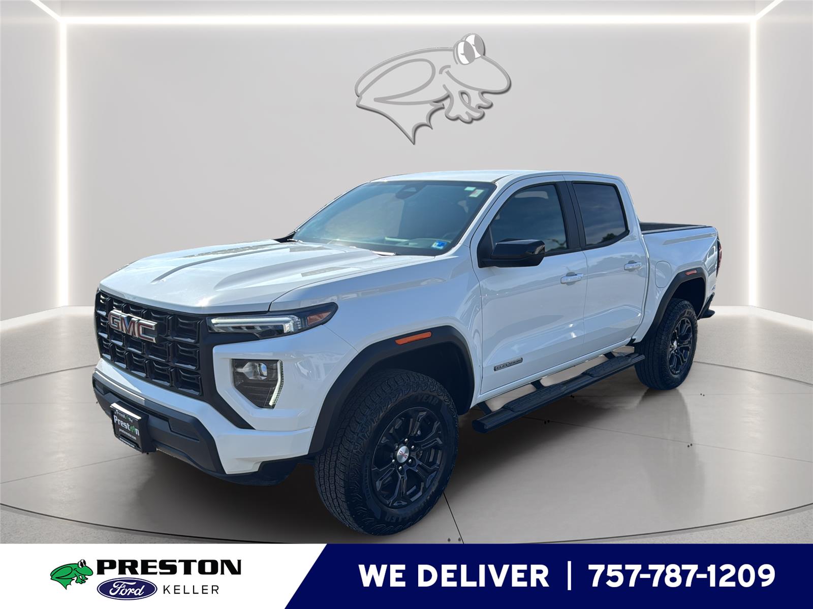 Summit White 2024 GMC Canyon Pickup Truck 4X2 8-Speed Automatic