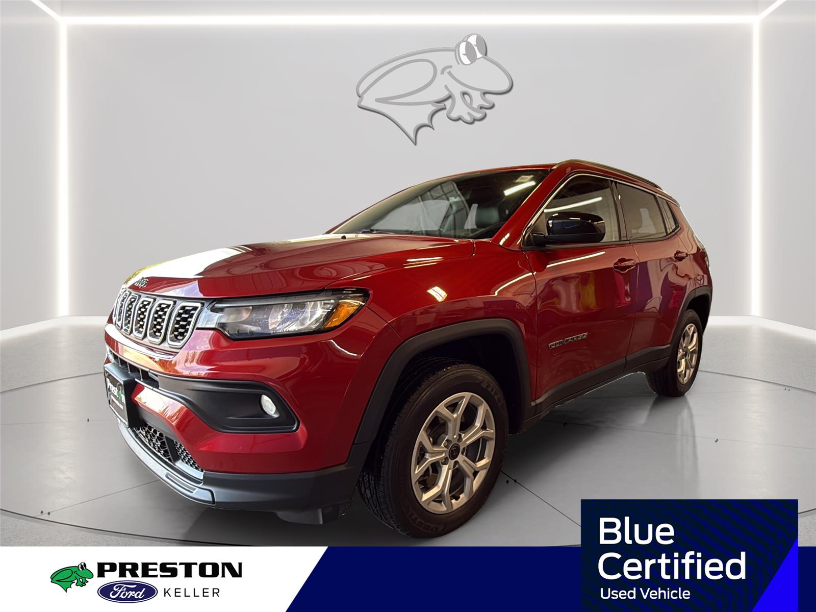 Red Hot Pearlcoat 2025 Jeep Compass SUV / Crossover Four-Wheel Drive 8-Speed Automatic