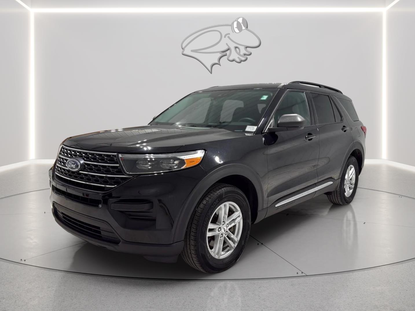 Agate Black 2023 Ford Explorer SUV / Crossover All-Wheel Drive Automatic