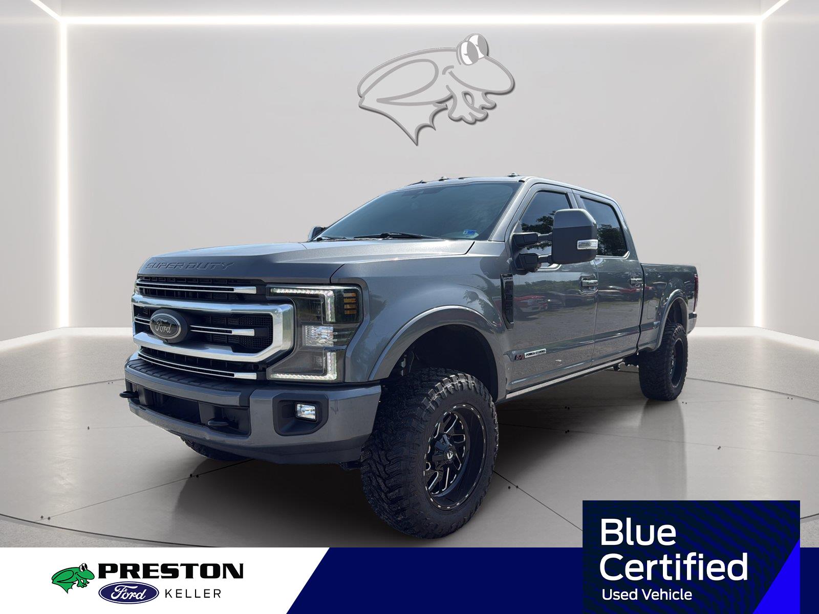 Carbonized Gray 2022 Ford F-250 Super Duty Pickup Truck Four-Wheel Drive 6-Speed Automatic