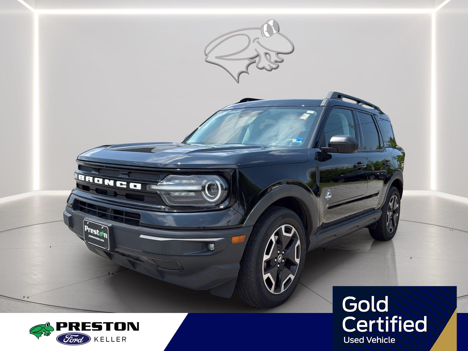 Shadow Black 2022 Ford Bronco Sport SUV / Crossover All-Wheel Drive 8-Speed Automatic