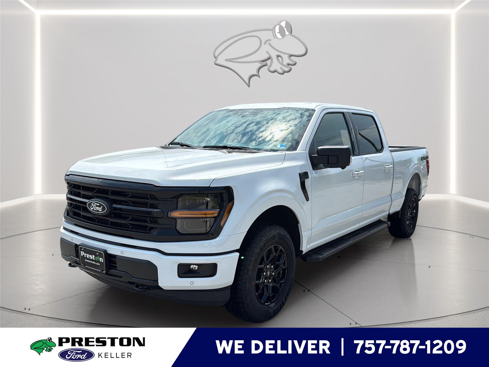 Oxford White 2026 Ford F-150 Pickup Truck Four-Wheel Drive Automatic