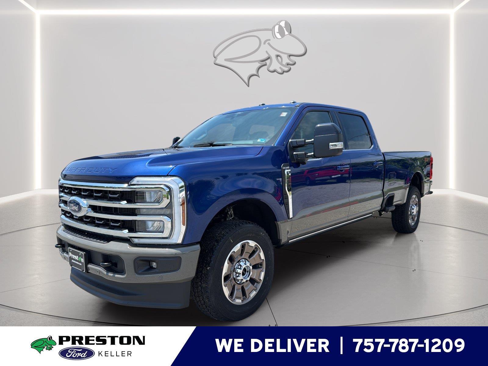 Argon Blue/Marsh Gray 2026 Ford F-250 Super Duty Pickup Truck Four-Wheel Drive Automatic