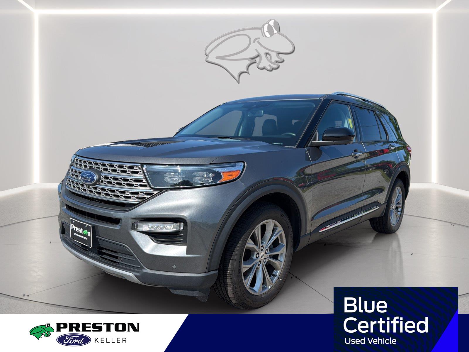 Carbonized Gray 2023 Ford Explorer SUV / Crossover All-Wheel Drive Automatic