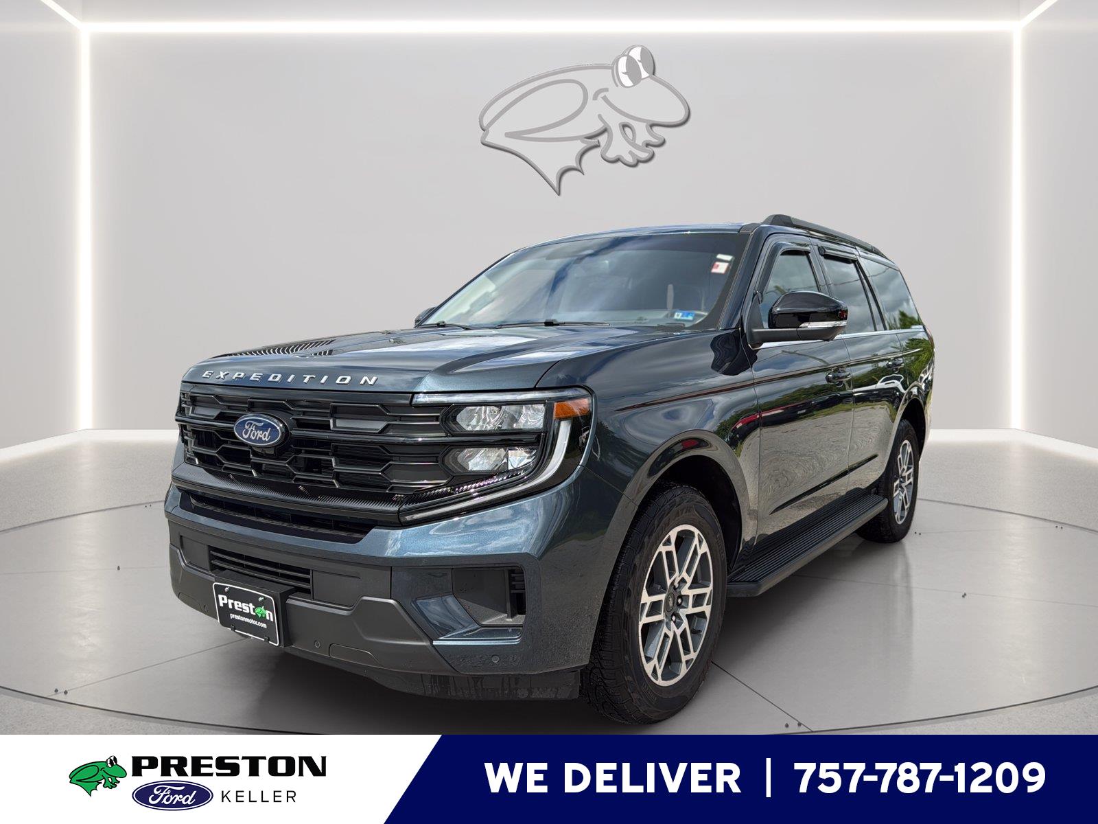 Stone Blue 2025 Ford Expedition SUV / Crossover Four-Wheel Drive Automatic