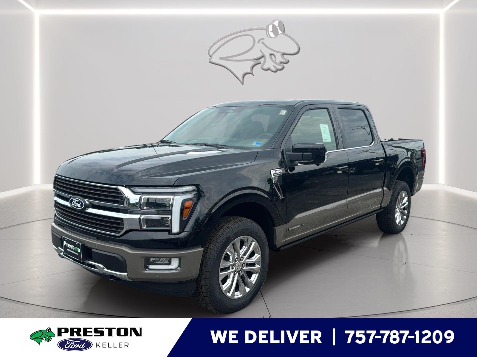Agate Black/Marsh Gray 2026 Ford F-150 Pickup Truck Four-Wheel Drive Automatic