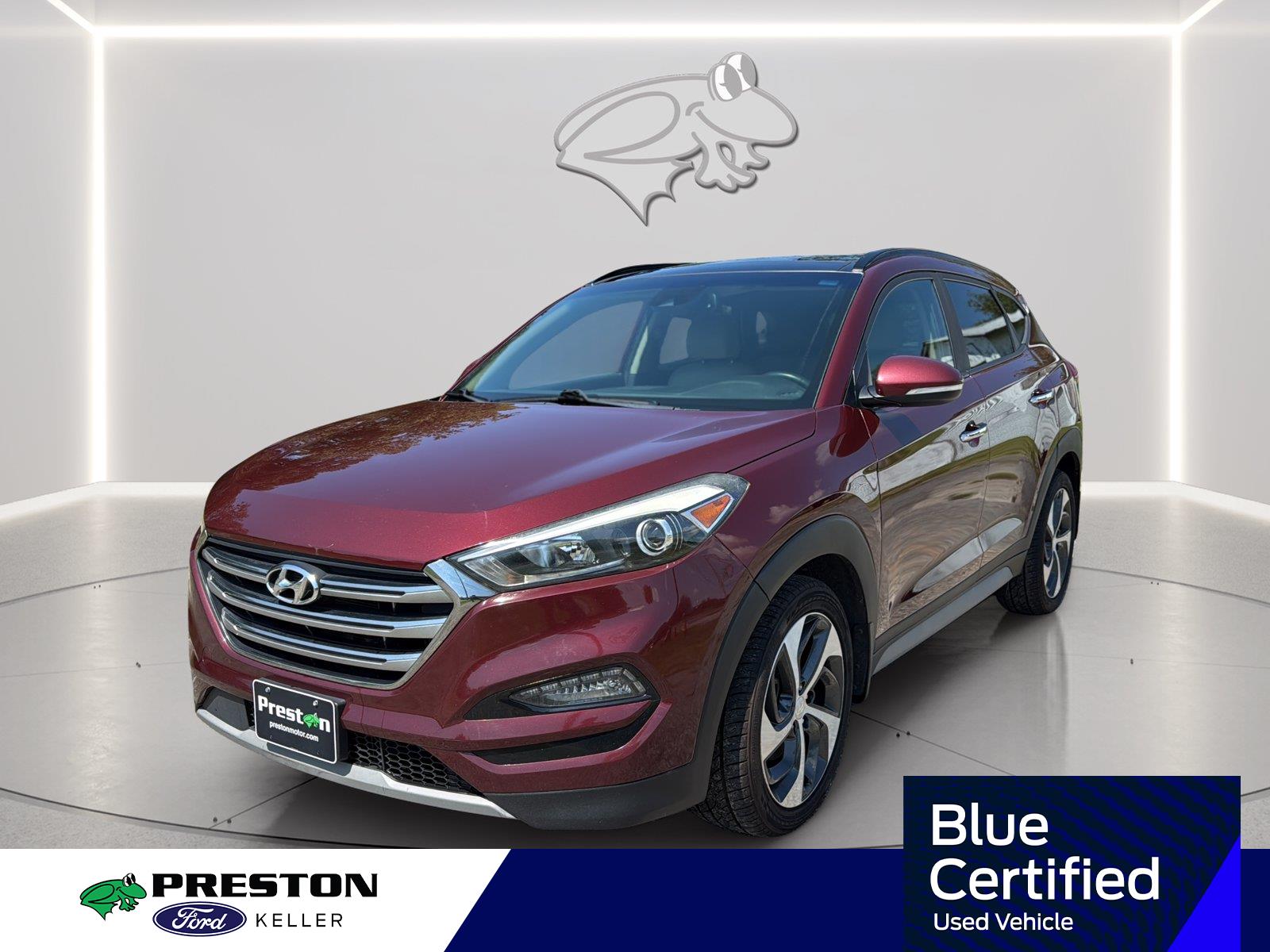 Red (Ruby Wine) 2018 Hyundai Tucson SUV / Crossover All-Wheel Drive Automatic