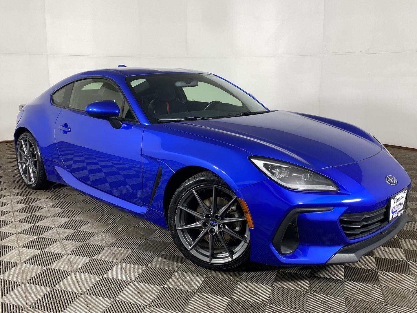 Blue Pearl 2022 Subaru BRZ Limited RWD Coupe Rear-Wheel Drive 6-Speed Manual