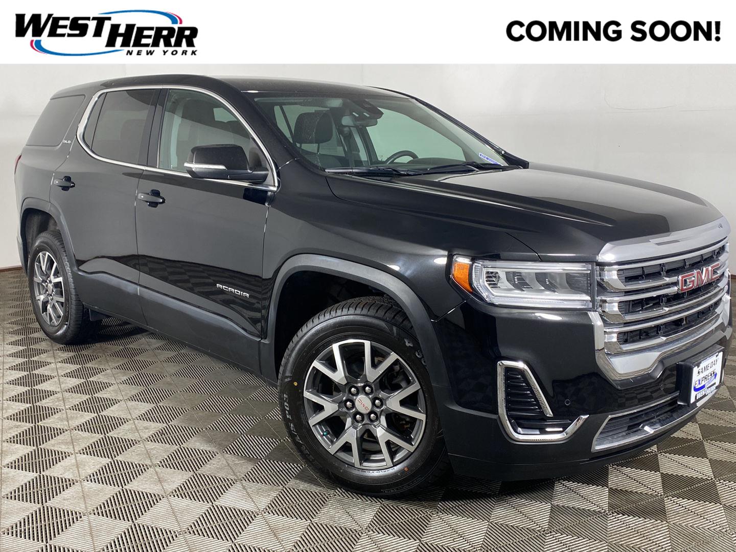 Black (Ebony Twilight Metallic) 2023 GMC Acadia SLE FWD SUV / Crossover Front-Wheel Drive 9-Speed Automatic