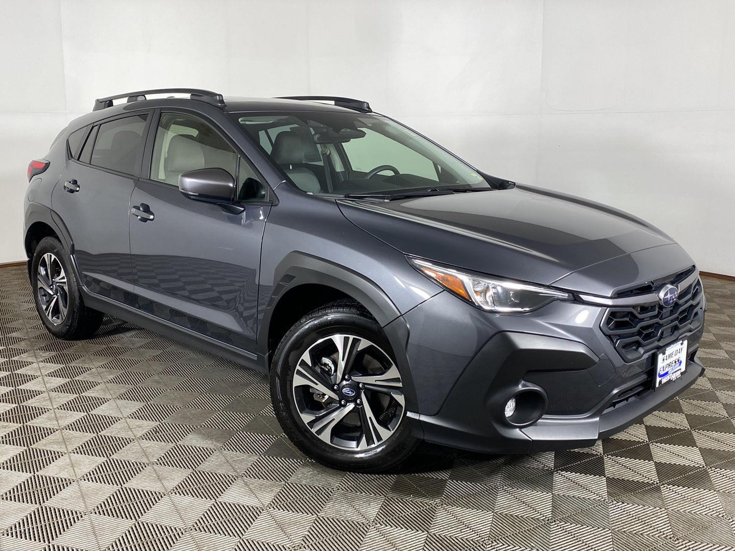 Gray Metallic 2024 Subaru Crosstrek SUV / Crossover All-Wheel Drive Continuously Variable Transmission